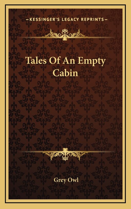 Front cover_Tales of an Empty Cabin
