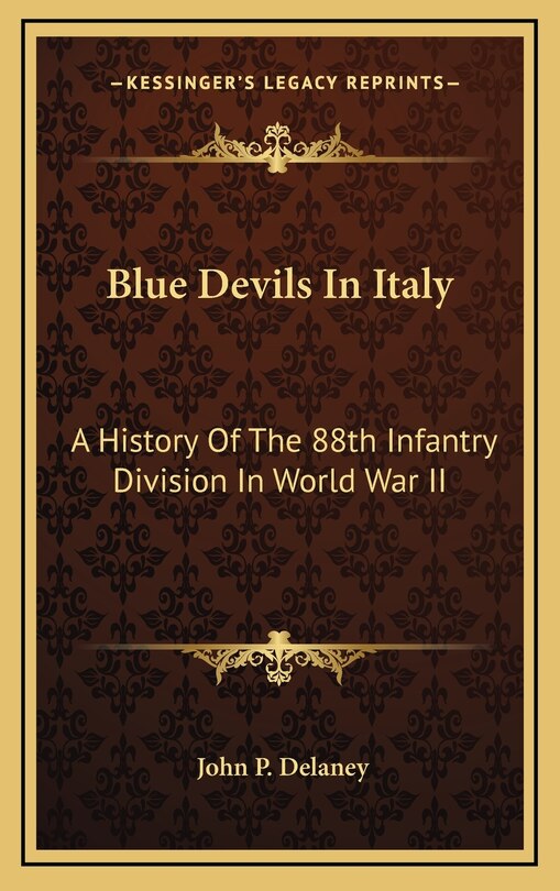 Front cover_Blue Devils In Italy