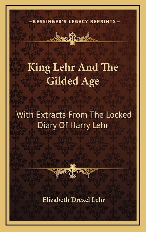 Couverture_King Lehr and the Gilded Age