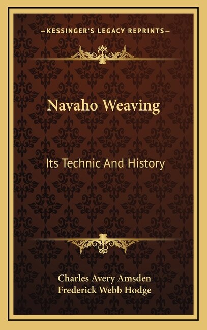 Front cover_Navaho Weaving