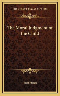 Front cover_The Moral Judgment of the Child