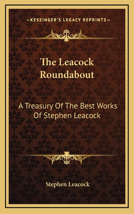 Front cover_The Leacock Roundabout