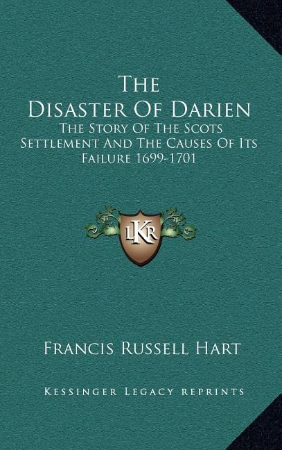 Front cover_The Disaster Of Darien