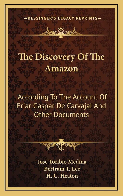 Front cover_The Discovery of the Amazon