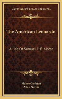 Front cover_The American Leonardo