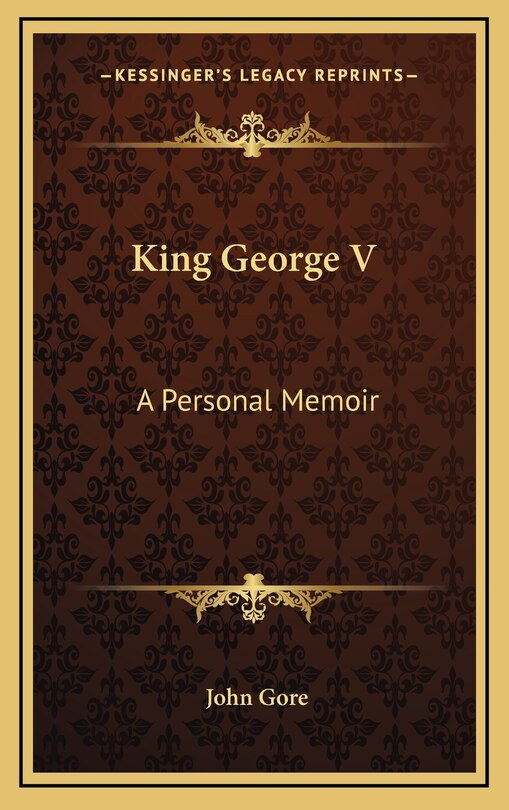 Front cover_King George V