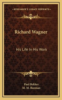 Front cover_Richard Wagner