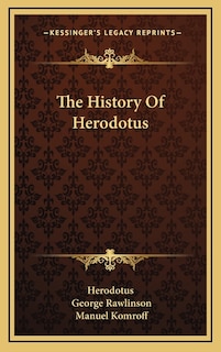 Front cover_The History Of Herodotus
