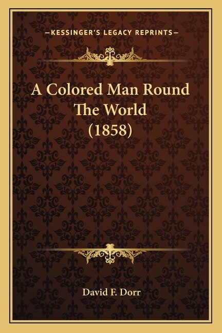 Couverture_A Colored Man Round The World (1858)