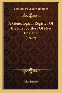 Couverture_A Genealogical Register of the First Settlers of New England (1829)