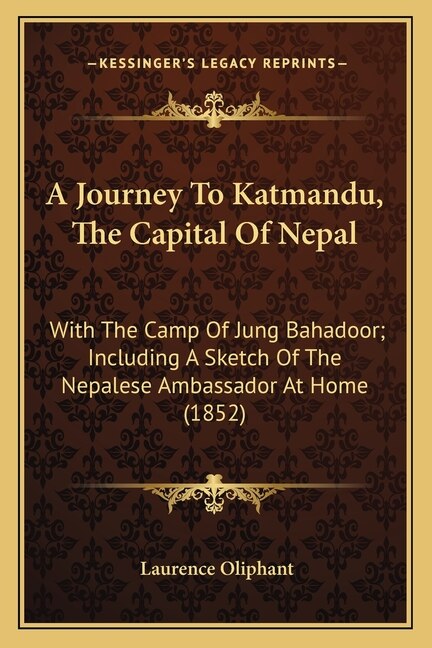 Front cover_A Journey to Katmandu, the Capital of Nepal