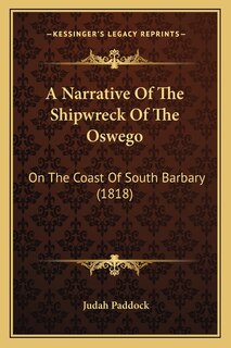 Front cover_A Narrative Of The Shipwreck Of The Oswego