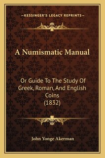 Front cover_A Numismatic Manual