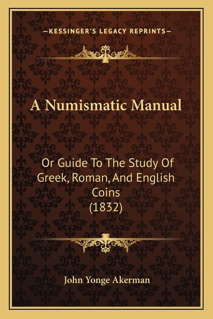 Front cover_A Numismatic Manual