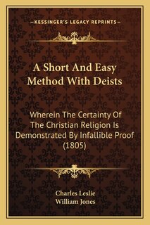 Front cover_A Short And Easy Method With Deists