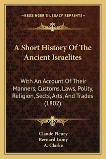 Front cover_A Short History Of The Ancient Israelites