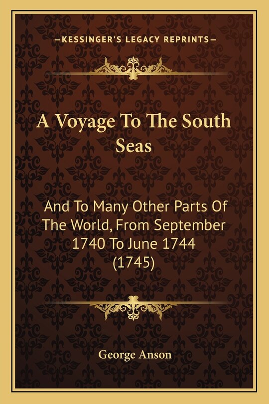 Couverture_A Voyage To The South Seas