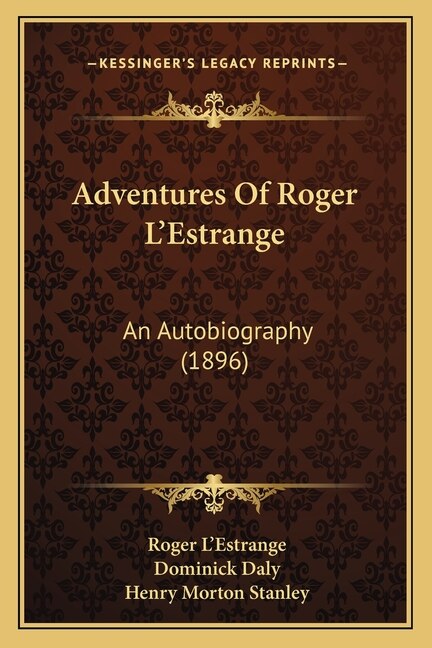 Front cover_Adventures of Roger L'Estrange