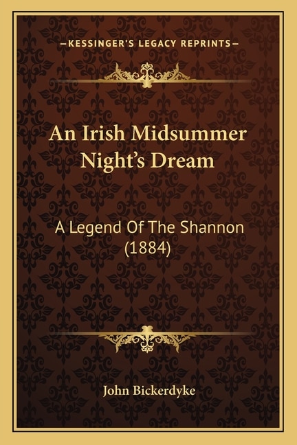 Front cover_An Irish Midsummer Night's Dream