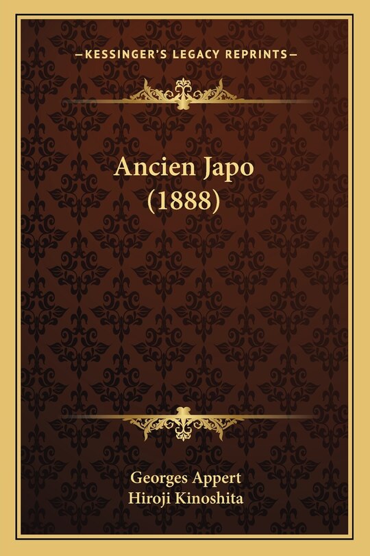 Front cover_Ancien Japo (1888)