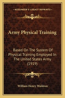 Couverture_Army Physical Training