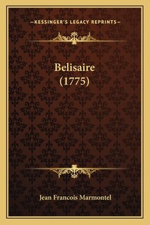 Front cover_Belisaire (1775)