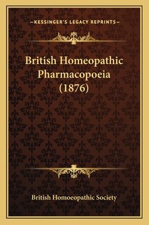 Front cover_British Homeopathic Pharmacopoeia (1876)