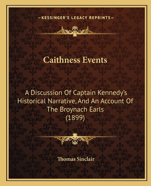 Front cover_Caithness Events