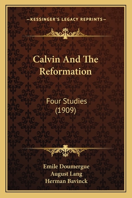Couverture_Calvin And The Reformation