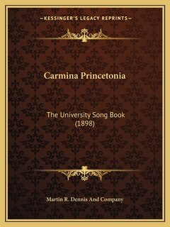 Couverture_Carmina Princetonia