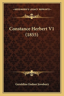 Couverture_Constance Herbert V1 (1855)