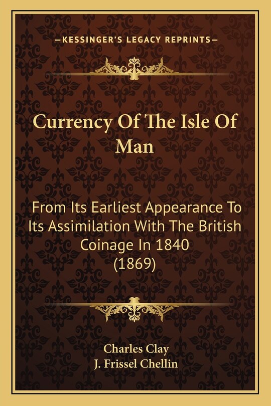 Couverture_Currency Of The Isle Of Man