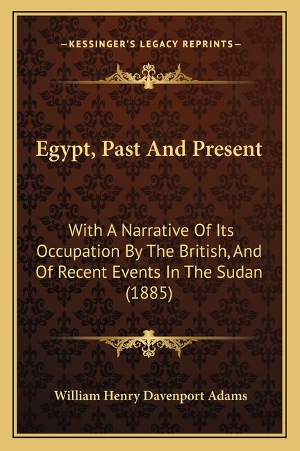 Front cover_Egypt, Past and Present