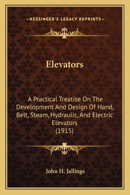 Front cover_Elevators