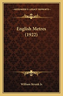Front cover_English Metres (1922)