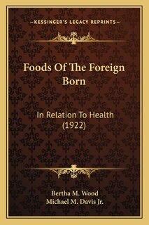Couverture_Foods of the Foreign Born