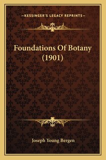 Couverture_Foundations of Botany (1901)