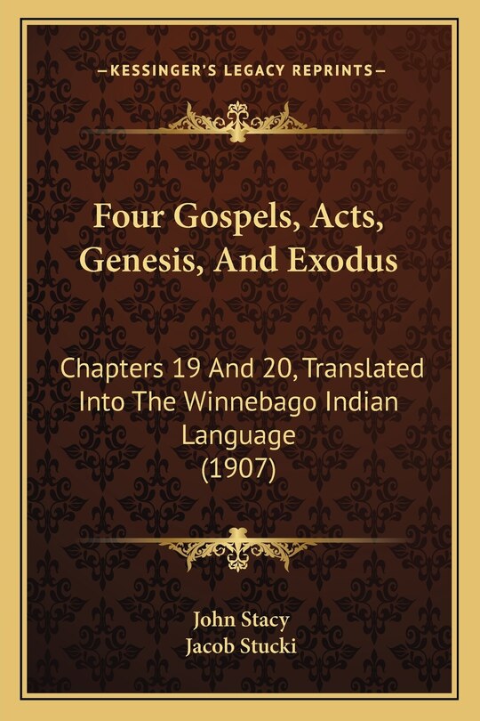 Front cover_Four Gospels, Acts, Genesis, and Exodus