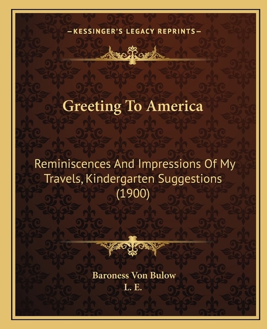 Front cover_Greeting To America