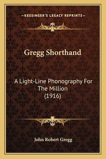 Couverture_Gregg Shorthand