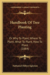 Front cover_Handbook Of Tree Planting