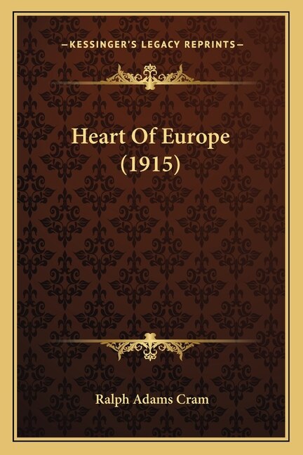 Front cover_Heart Of Europe (1915)