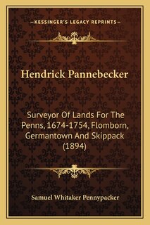 Front cover_Hendrick Pannebecker