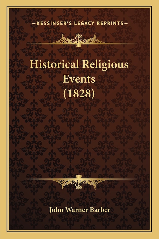 Front cover_Historical Religious Events (1828)