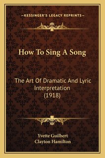 Couverture_How to Sing a Song