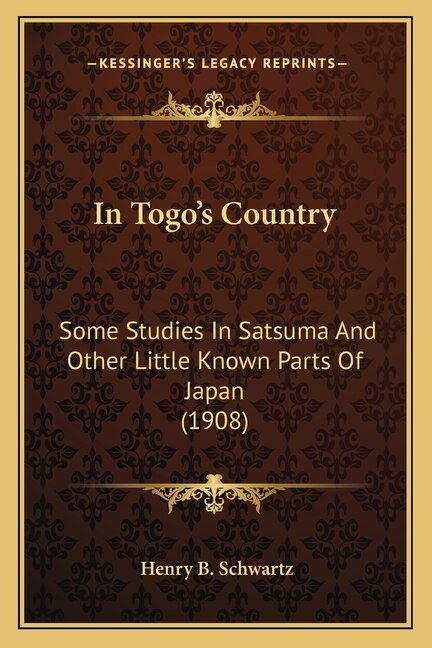 Front cover_In Togo's Country