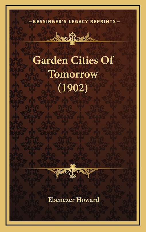 Couverture_Garden Cities Of Tomorrow (1902)