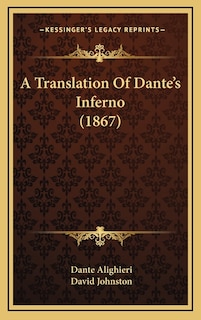 Front cover_A Translation Of Dante's Inferno (1867)