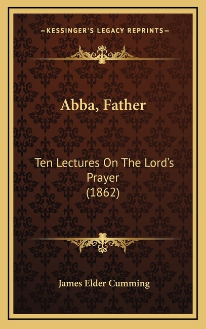 Front cover_Abba, Father