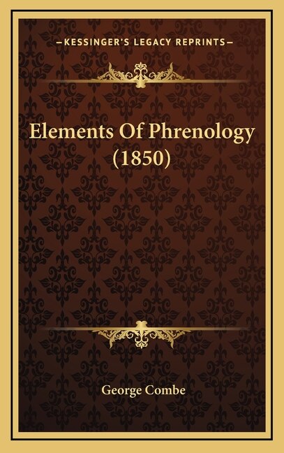 Front cover_Elements Of Phrenology (1850)